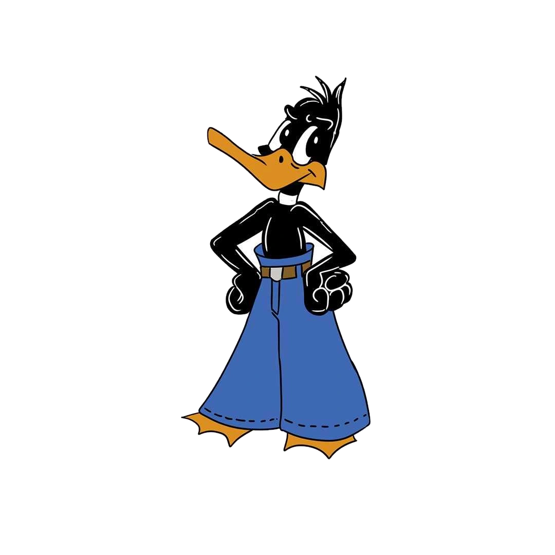 Fanshionista Duck Sticker